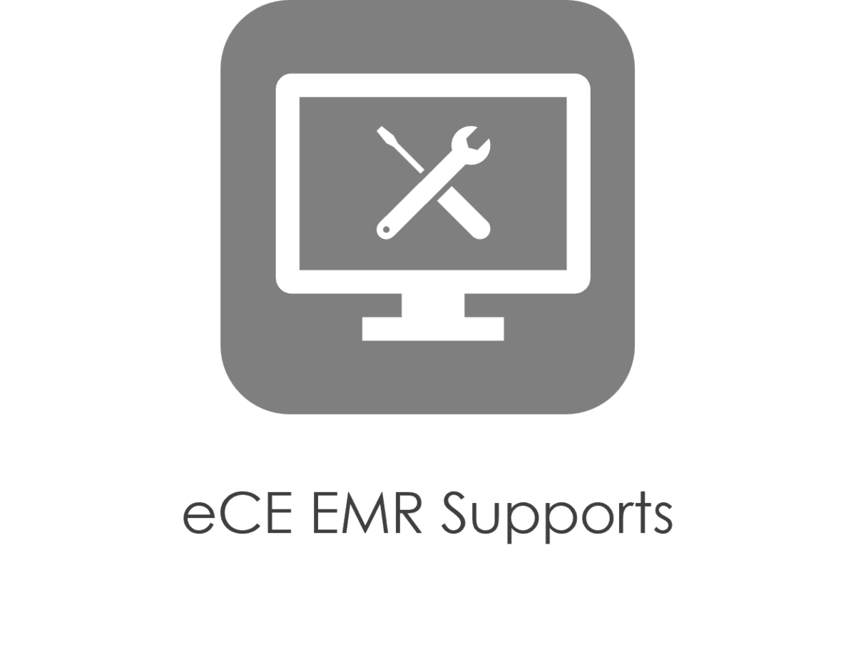 eCE EMR supports